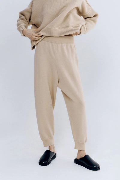 Cotton and Wool Carrot Pants – Caro Melbourne