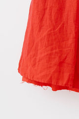 Reservable Cotton Skirt Ivory