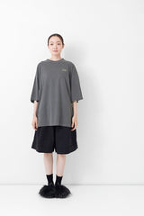 Hello Graphic Tee - Grey