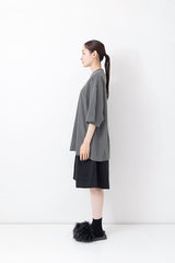 Hello Graphic Tee - Grey