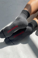 Girlfriend Socks Soot