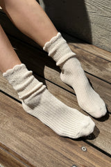 Linen Scallop Natural