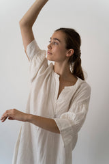 Magnolia Dress Chalk