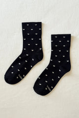 Sneaker Heart Black/Cream