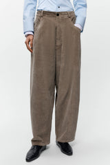 Corduroy Baggy Pants Sage