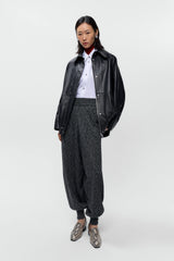 Cotton Flecked Pants