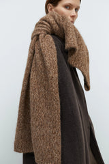 Scarf Brown Melange