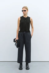 Denim Relaxed Pant Black