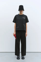 Instante Embroidered T-Shirt Black