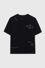 Instante Embroidered T-Shirt Black