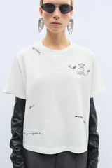 Instante Embroidered T-Shirt White