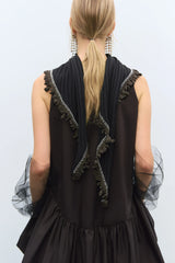 Merino Wool Bandana Black