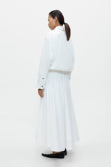 Bomber Shirt White