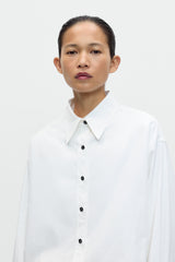 Bomber Shirt White