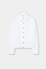 Bomber Shirt White