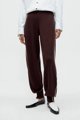 Organic Cotton Sporty Pants Brown