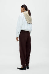 Organic Cotton Sporty Pants Brown