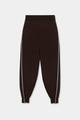 Organic Cotton Sporty Pants Brown