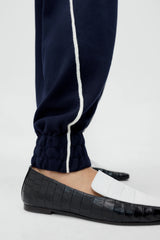 Organic Cotton Sporty Pants Navy