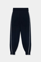 Organic Cotton Sporty Pants Navy