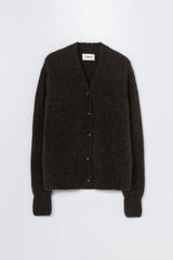 Baby Alpaca Cardigan Brown