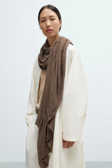 Merino Wool Shawl Taupe
