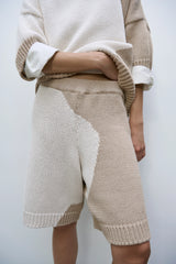 Cotton Shorts Bicolour