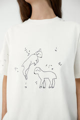 Embroidered Cotton T-Shirt