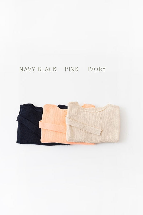 Ivory Knit Layering Vest