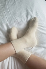 Cloud Socks Ecru
