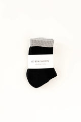 Girlfriend Socks Black Grey