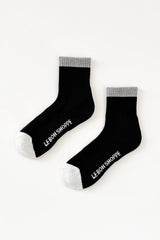 Girlfriend Socks Black Grey