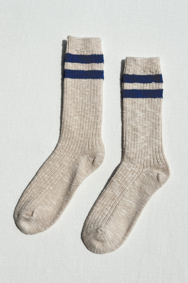 Cottage Varsity Socks Oatmeal