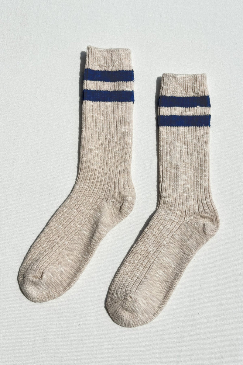 Cottage Varsity Socks Oatmeal