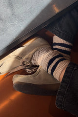 Cottage Varsity Socks Oatmeal