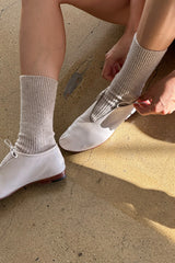 Winter Sparkle Socks Champange