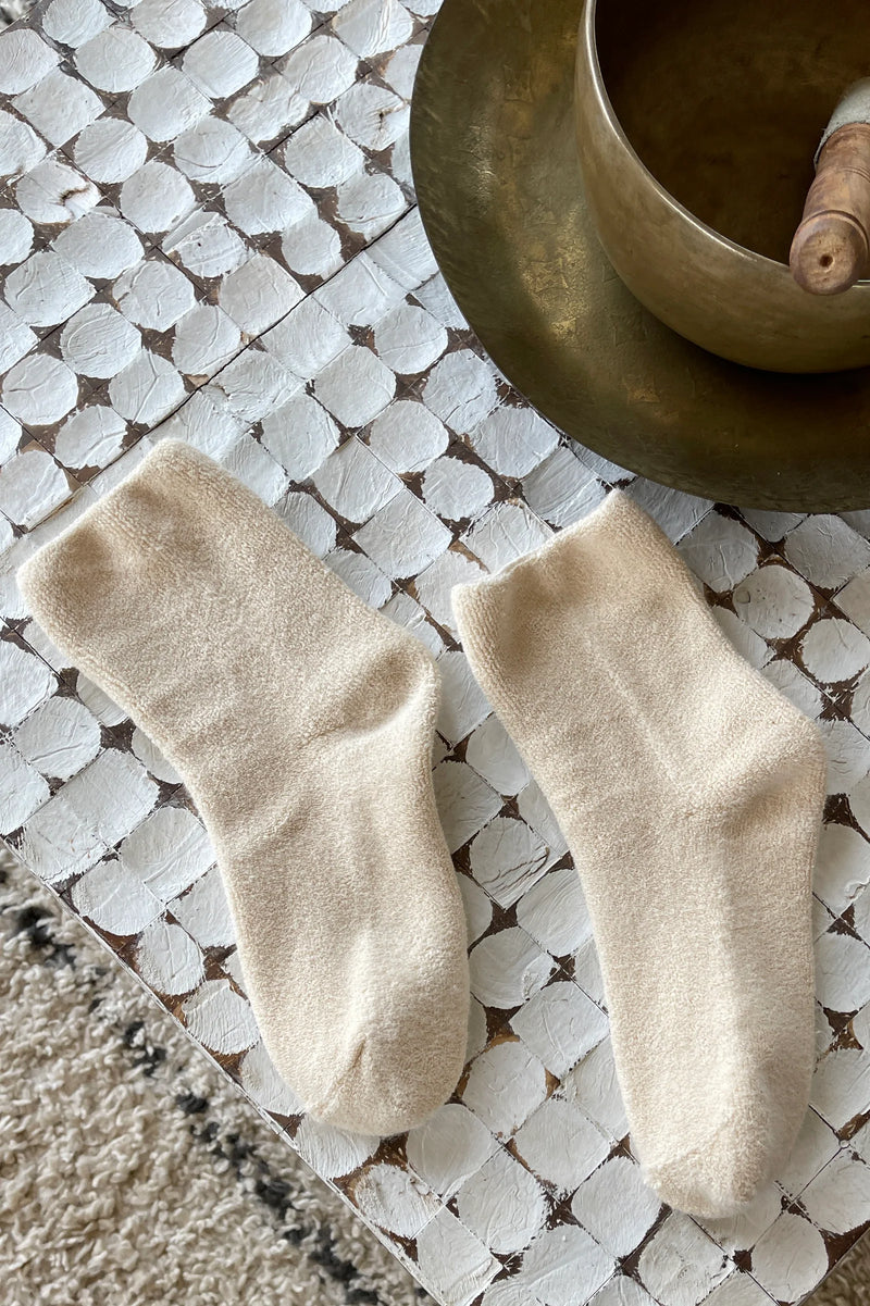 Cloud Socks Ecru