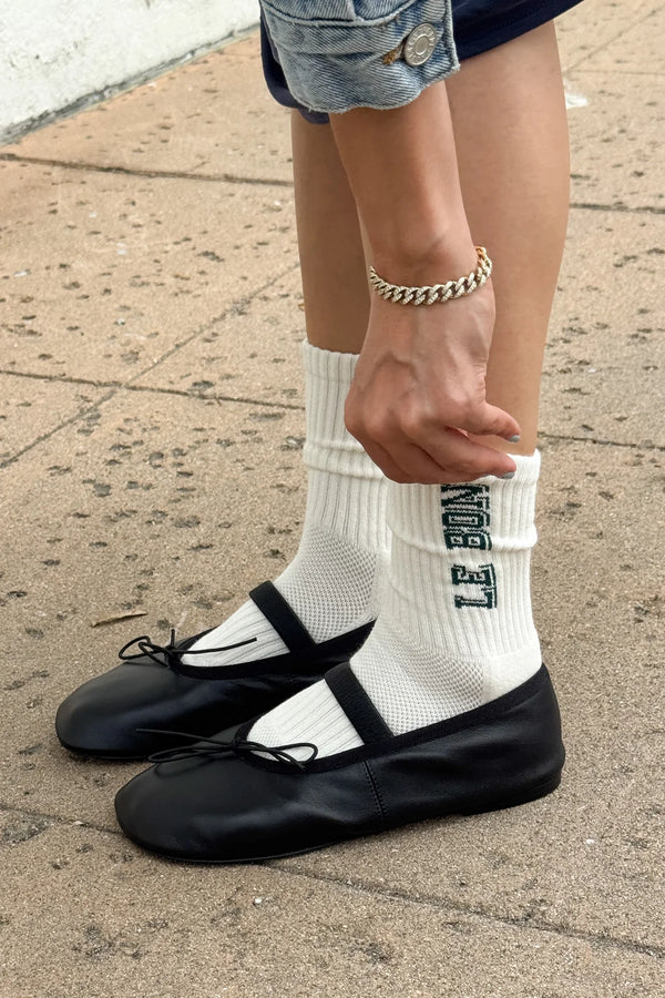 Preppy Socks Canvas/Green