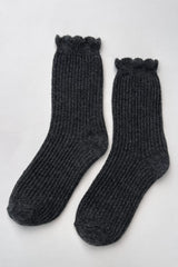 Linen Scallop Charcoal