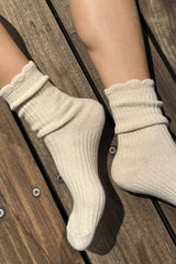 Linen Scallop Natural