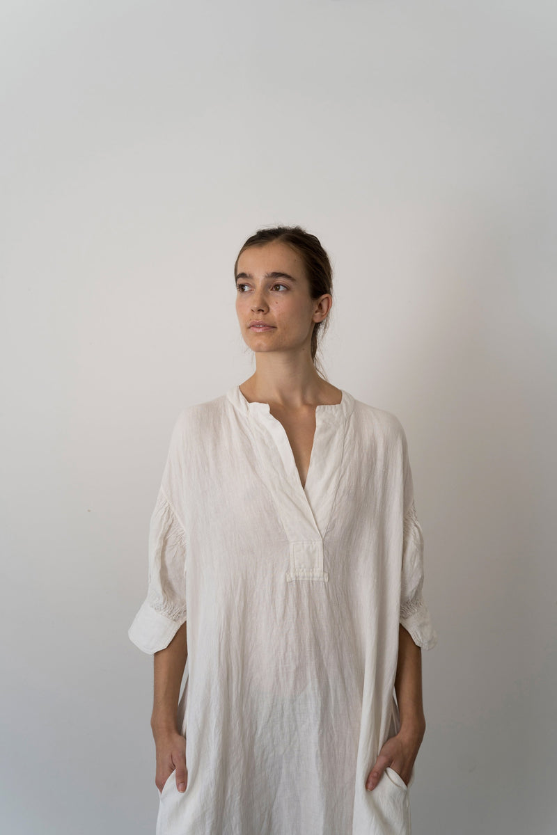 Magnolia Dress Chalk