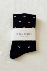 Sneaker Heart Black/Cream