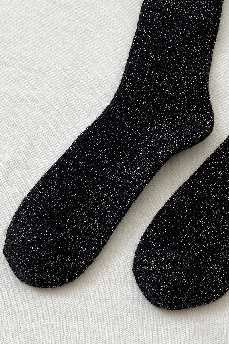 Winter Sparkle Socks Starry Night