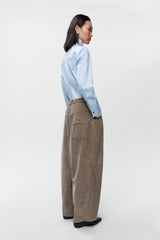 Corduroy Baggy Pants Sage