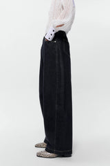 Curved Baggy Jeans