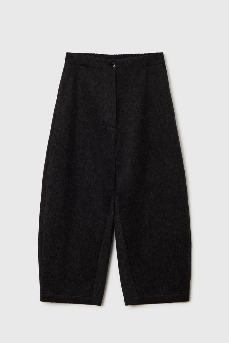 Wool Curved Pants Java