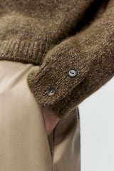 Melange Polo Sweater