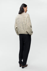 Merino Wool Marled Cordera Sweater