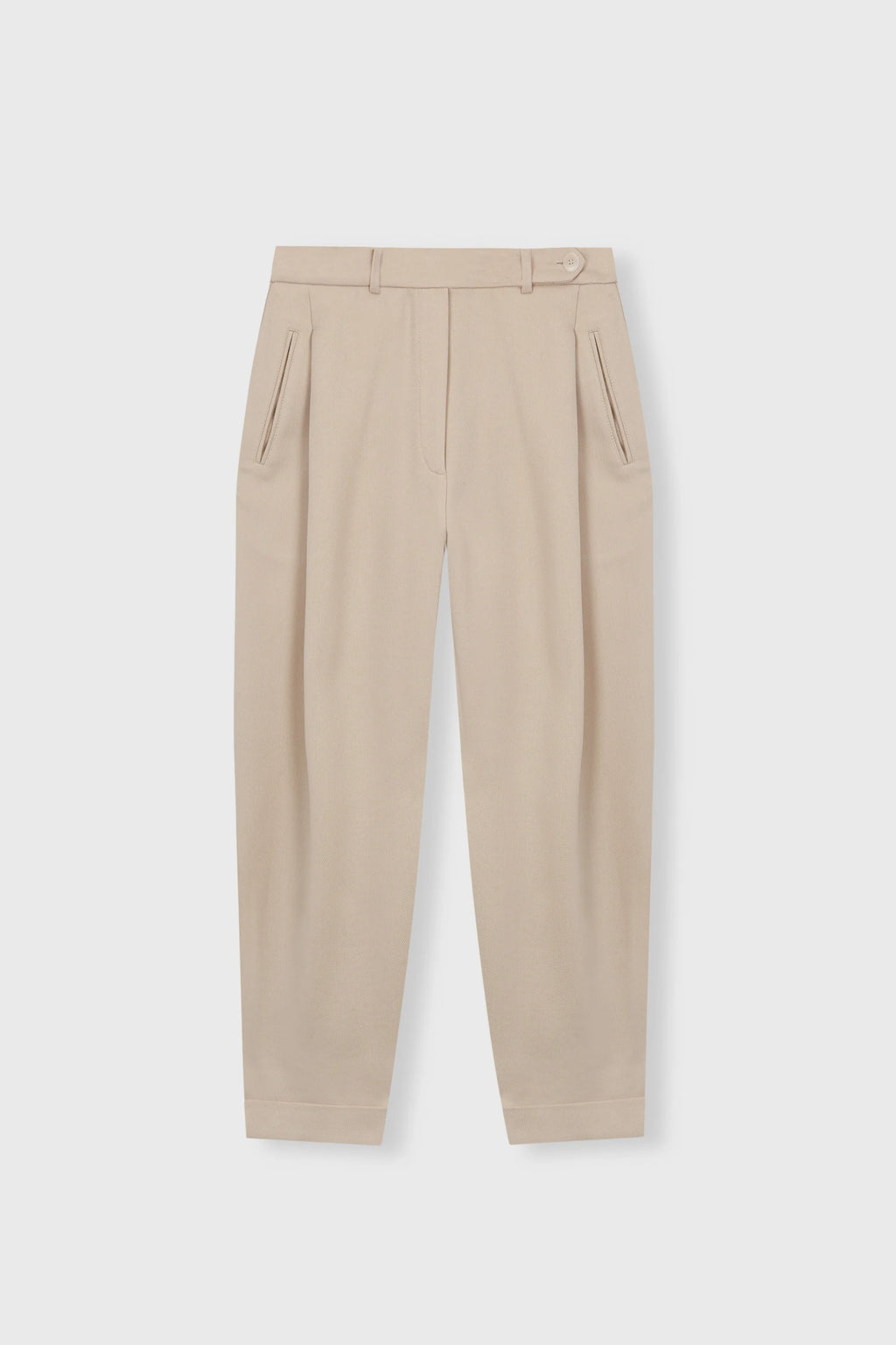 Cotton and Wool Carrot Pants – Caro Melbourne