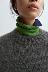 Silk & Mohair Texture Sweater